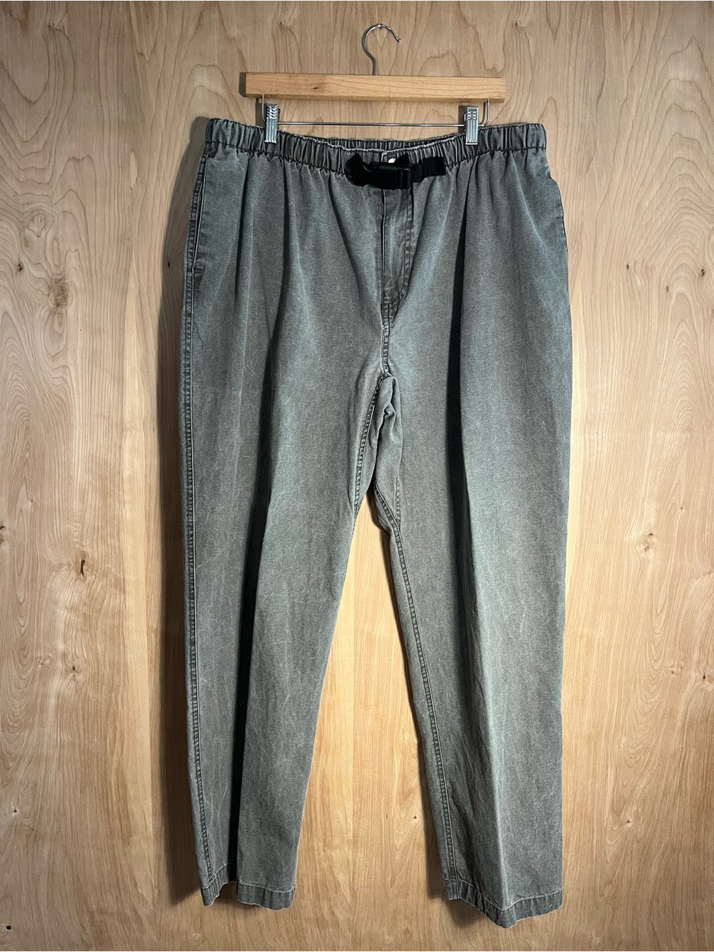 Outdoor Technology by Sportif Vintage Elastic Waist Cotton Trail Pants Gray XXL